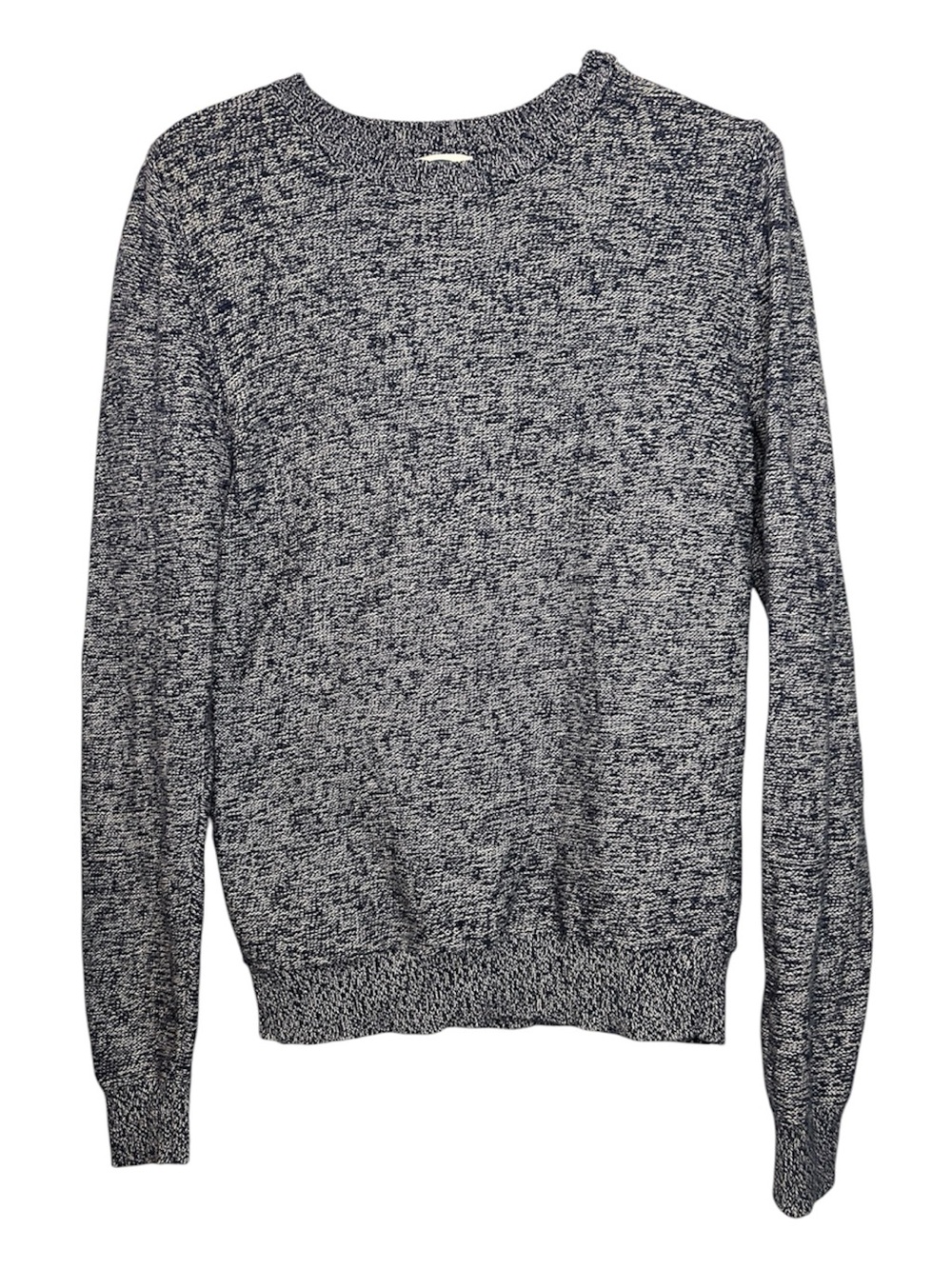 Old Navy Boy’s Navy & White Marled Crewneck Sweater